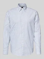 Koszule męskie - Koszula casualowa o kroju slim fit z mieszanki bawełny model ‘RICOPLUS_M’ - miniaturka - grafika 1