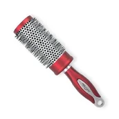 Szczotki i grzebienie do włosów - Top Choice AKCESORIA DO WŁOSÓW SZCZOTKA DO WŁOSÓW EXCLUSIVE ROZM L OKRĄGŁA SILVE - miniaturka - grafika 1