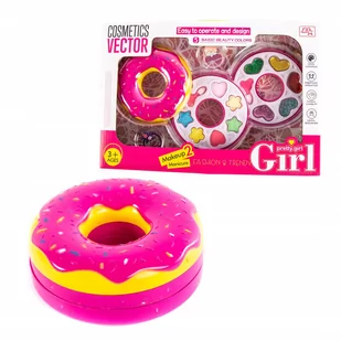 Midex, Zestaw Do Makijażu Malowania Malowidła Donut - Pozostałe akcesoria do makijażu - miniaturka - grafika 1