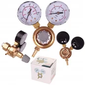 Akcesoria spawalnicze - Reduktor Ciśnieniowy Co2 Argon Do Butli Dwa Manometry - miniaturka - grafika 1