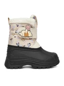 Buty dla dziewczynek - Winnie The Pooh Śniegowce CEO-AW25-219WTP Beżowy - miniaturka - grafika 1