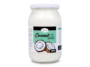 Olej Kokosowy-rafinowany, bezzapachowy, 900 ml - Olejki do ciała i włosów - miniaturka - grafika 1