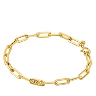 Bransoletki - Bransoletka Michael Kors MKC174400710 Złoty - miniaturka - grafika 1