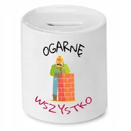 Skarbonki - SKARBONKA DLA BUDOWLAŃCA OGARNĘ WSZYSTKO PREZENT z Nadrukiem ze Zdjęciem - miniaturka - grafika 1