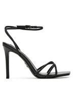 Sandały damskie - Steve Madden Sandały Slayed SM11002948 Czarny - miniaturka - grafika 1