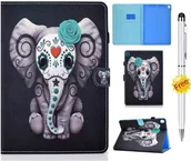 Etui do tabletów - ETUI ZAMYKANE DO SAMSUNG GALAXY TAB A7 10.4" TWARDY CASE Z KLAPKĄ SŁOŃ - miniaturka - grafika 1