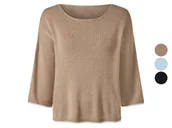 Swetry damskie - esmara® Sweter damski z wiskozą - miniaturka - grafika 1