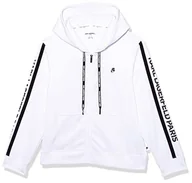 Bluzy damskie - Karl Lagerfeld Paris damska bluza z kapturem z długim rękawem, Biały, L - miniaturka - grafika 1