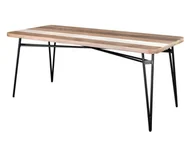 Stoły - LivinHill Stół w stylu retro Adesso 140cm ADES D05-140 - miniaturka - grafika 1