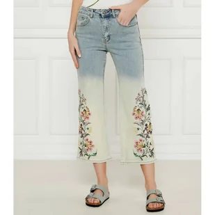 Desigual Jeansy TEXAS flare fit - Spodnie damskie - miniaturka - grafika 1
