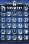Plakaty - GBeye Chelsea Zawodnicy 11/12 - plakat SP0806 - miniaturka - grafika 1