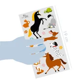 Zabawki kreatywne - Kalkomanie Udomowione Zwierzęta - miniaturka - grafika 1