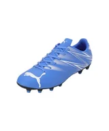 Piłka nożna - PUMA Męskie buty piłkarskie Attacanto Fg/Ag, Bluemazing PUMA biały, 44.5 EU - miniaturka - grafika 1