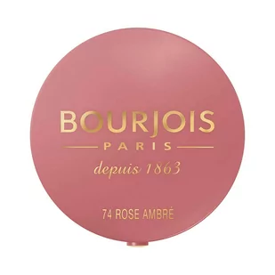 Bourjois Little Round Pot Blusher 2,5g Róż do policzków 74 Rose Ambre - Róże do policzków - miniaturka - grafika 1