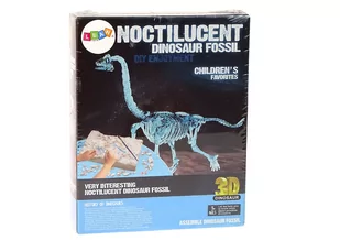 Zestaw Archeologiczny Wykopaliska Dinozaur Szkielet 3D Brachiosaurus Hologram - Mały naukowiec - miniaturka - grafika 3