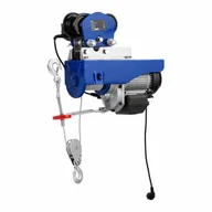 Wciągarki - Wciągarka z suwnicą elektryczną MSW (udźwig: 999 kg, szer. belki: 68-110 mm, wys. podnoszenia: 12m) 45680715 - miniaturka - grafika 1