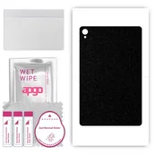 Akcesoria do tabletów i e-booków - folia naklejka skórka strukturalna na TYŁ do TCL Tab 8 4G - Czarny Pastel Matowy Chropowaty Baranek - apgo SKINS - miniaturka - grafika 1