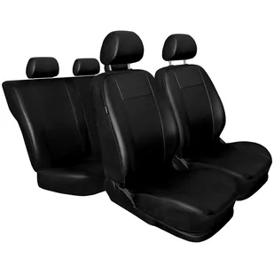 Uniwersalne pokrowce samochodowe Auto-Dekor do Audi A3 Comfort (8L, 8P, 8V) (1996-2019), Czarny - Pokrowce na fotele - miniaturka - grafika 1
