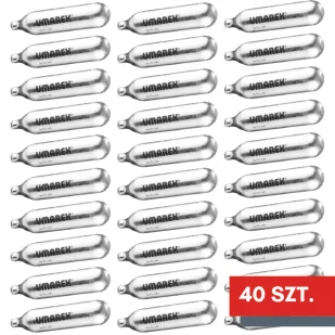 Kapsuła CO-2 12g UMAREX [Zestaw 40 szt.] - Osprzęt do wiatrówek - miniaturka - grafika 1