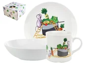 Miseczki i talerzyki dla dzieci - Garnitur dziecięcy (3e) Lubiana - Roma 6291 Warzywka - miniaturka - grafika 1