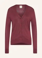 Swetry damskie - Calvin Klein Kardigan rot - miniaturka - grafika 1