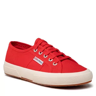 Trampki damskie - Superga Tenisówki 2750 Cotu Classic S000010 Red 975 - grafika 1