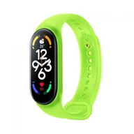 Akcesoria do smartwatchy - Xiaomi Opaska / pasek Xiaomi Strap do Mi Smart Band 7, fluorescencyjny zielony - miniaturka - grafika 1