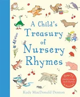 Obcojęzyczne książki dla dzieci i młodzieży - KADY M DENTON CHILDS TREASURY OF NURSERY RHYMES - miniaturka - grafika 1