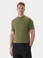 Koszulki męskie - KARL LAGERFELD T-Shirt 755052 562235 Zielony Regular Fit - miniaturka - grafika 1