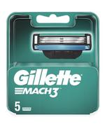 Akcesoria i części do maszynek do golenia - Gilletee Mach3 - Wkłady do maszynki 5szt - miniaturka - grafika 1