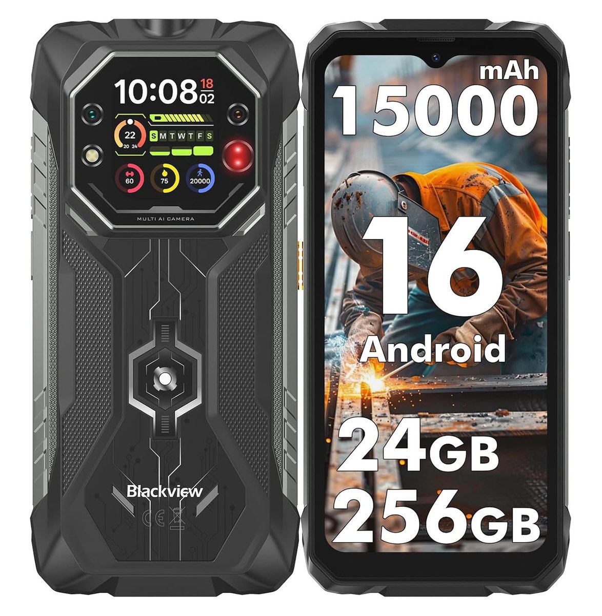Blackview ROCK1 8GB/256GB Czarny