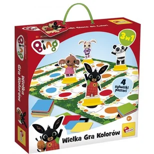 Lisciani Nauka kolorów 3w1 - Gry planszowe - miniaturka - grafika 1