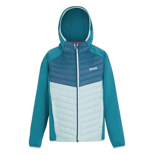 Regatta Unisex Kids Kielderhybrdviii Dziewczęcy Kielder VIII hybrydowy płaszcz wyściełany na zamek błyskawiczny