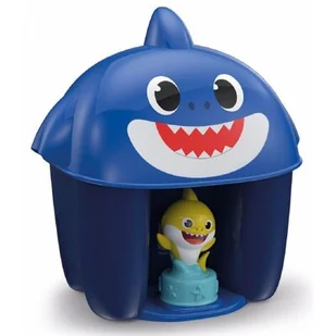 Clementoni Wiaderko Baby Shark klocki z figurką GXP-767250 - Klocki - miniaturka - grafika 1