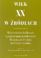 Podręczniki dla szkół wyższych - Wiek XX \w Źródłach - miniaturka - grafika 1