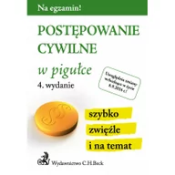 Prawo - C.H. Beck Postępowanie cywilne w pigułce - C.H. Beck - miniaturka - grafika 1