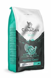 Canagan Free Run Turkey Dental 4 kg - Sucha karma dla kotów - miniaturka - grafika 1