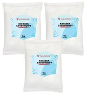 Dodatki do ciast w proszku - Zestaw Kwasek cytrynowy 3x1kg - miniaturka - grafika 1