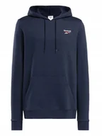 Bluzy męskie - BLUZA męska REEBOK sportowa 100202877 granatowa L - miniaturka - grafika 1