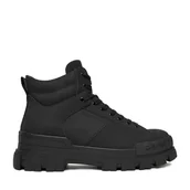 Botki męskie - Trzewiki G-Star Raw EO-LINCOLN-02 125AM Czarny - miniaturka - grafika 1