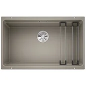 Zlewozmywaki - Blanco ETAGON 700-U Silgranit PuraDur Tartufo InFino szyny 525174 - miniaturka - grafika 1