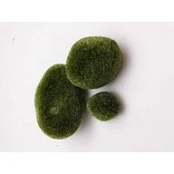 Pozostałe ozdoby ogrodowe - Kamienie pokryte sztucznym mchem 3 sztuki 8 - 15 cm - miniaturka - grafika 1