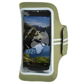 Etui i futerały do telefonów - Mil-Tec Opaska na Telefon Lycra Sports Armband Olive - Olive - miniaturka - grafika 1
