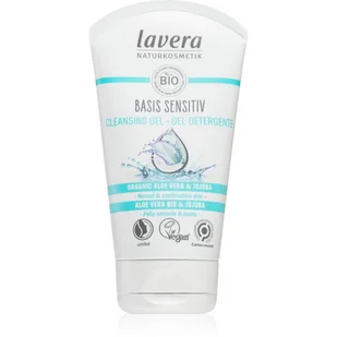 Lavera Basis Sensitiv  Cleansing Gel 125 ml - żel do demakijażu 125 ml - Żele do mycia twarzy - miniaturka - grafika 1