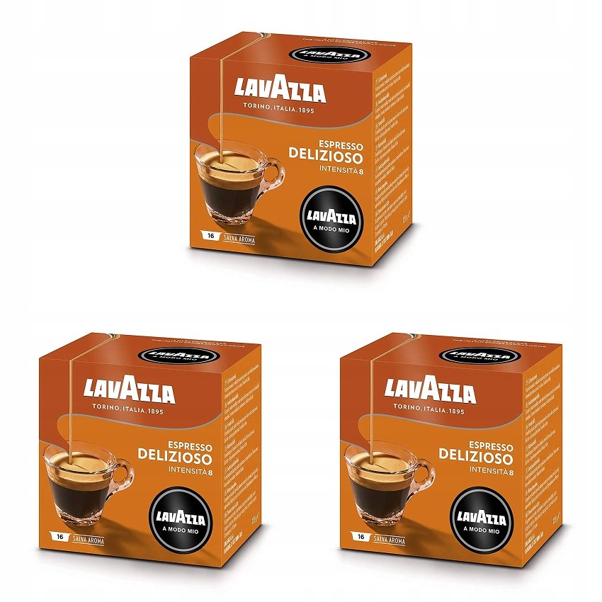 Kapsułki Lavazza A Modo Mio Delizioso 3x36 (108szt) 100% Arabica
