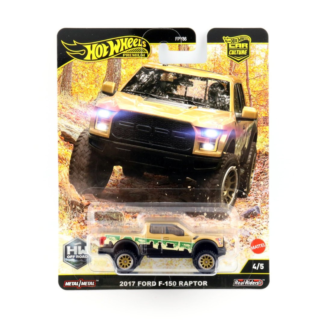 Hot Wheels Kultowe auta 2017 Ford F-150 Raptor