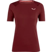 Koszulki i topy damskie - SALEWA Crystal Warm Amr W T-SRT. Koszulka damska - miniaturka - grafika 1