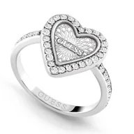 Pierścionki - Pierścionek Guess Love Me Tender JUBR03243JWRH52 rozmiar 12 - miniaturka - grafika 1