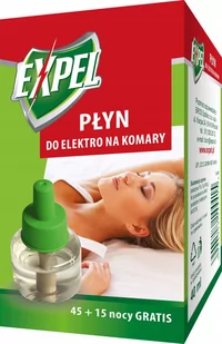 Płyn do elektro na komary expel 60 nocy - Zwalczanie i odstraszanie szkodników - miniaturka - grafika 1