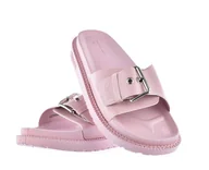 Klapki i japonki damskie - Klapki damskie Big Star JJ274A308 różowe - miniaturka - grafika 1